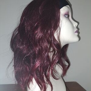 Chic Deep Burgundy Wig for Women